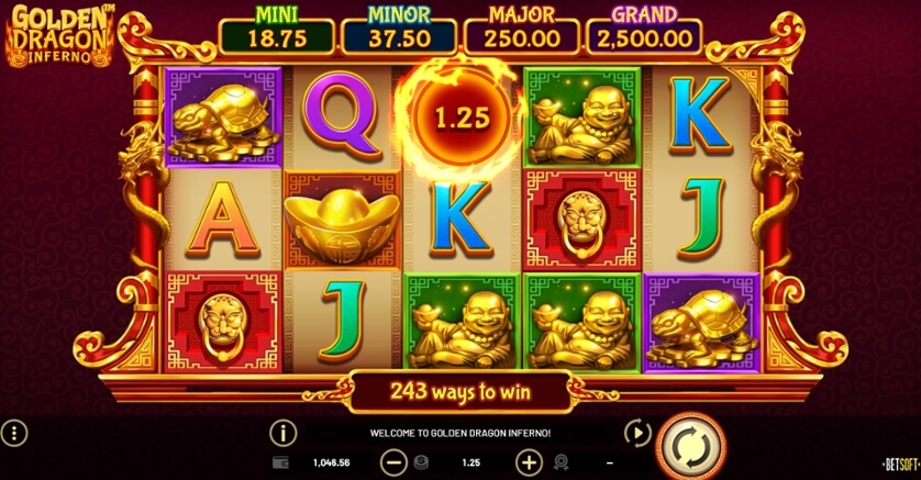 game slot Golden Dragon Inferno