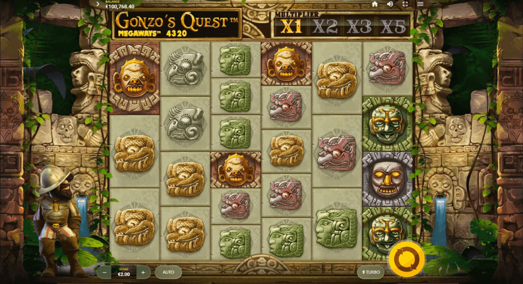 game slot Gonzo's Quest Megaways