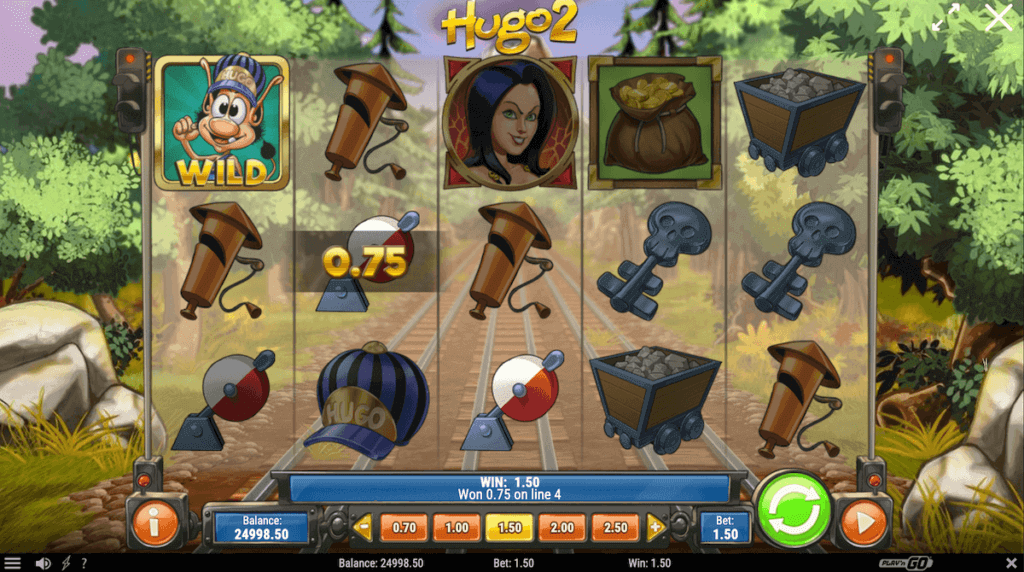 game slot Hugo 2 play'n go