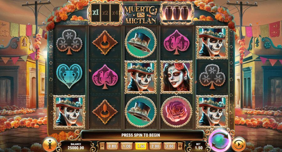 game slot Muerto en Mictlán play'n go