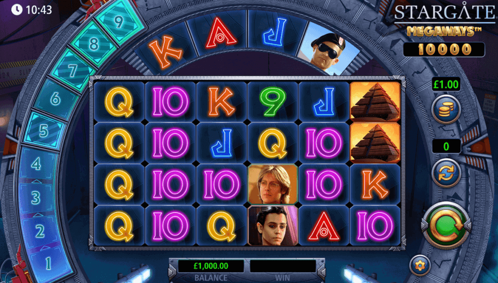 game slot Stargate Megaways 