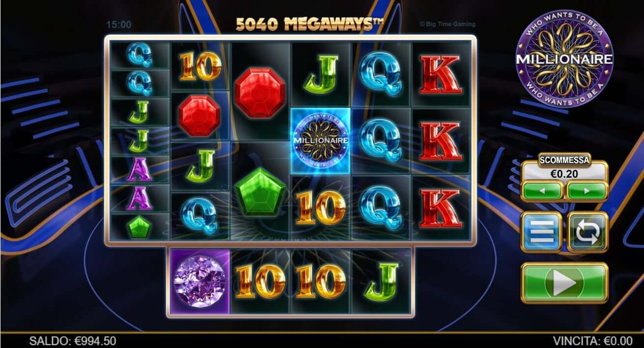 game slot Who Wants to Be a Millionaire Megaways