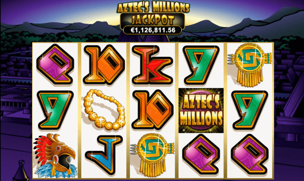 game slot luỹ tiến Aztec Millions