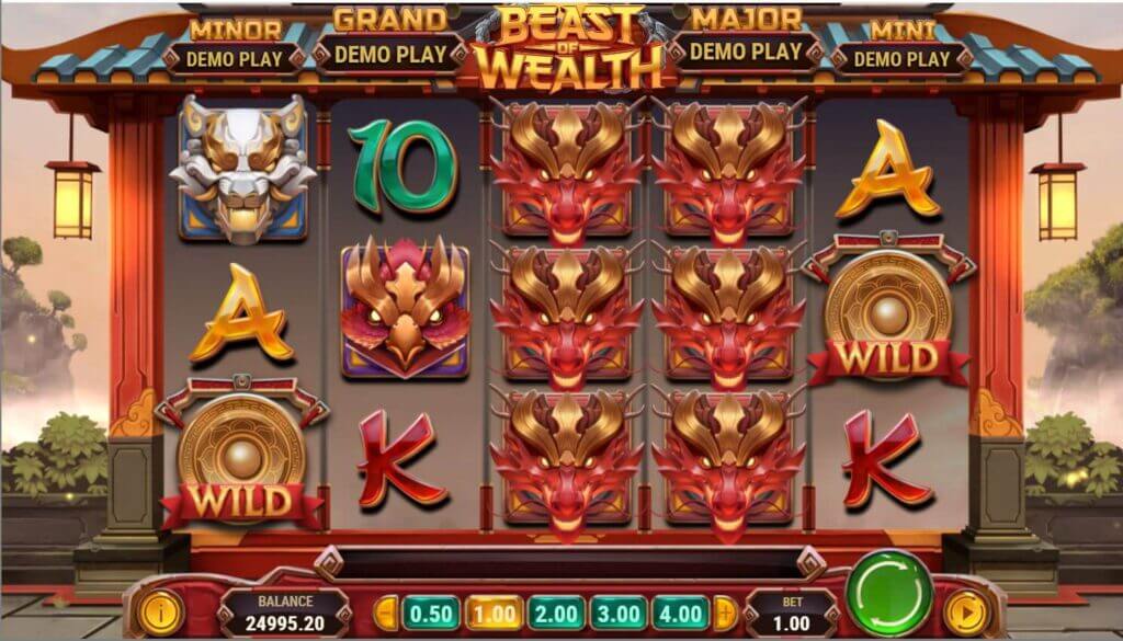 game slot luỹ tiến Beast of Wealth