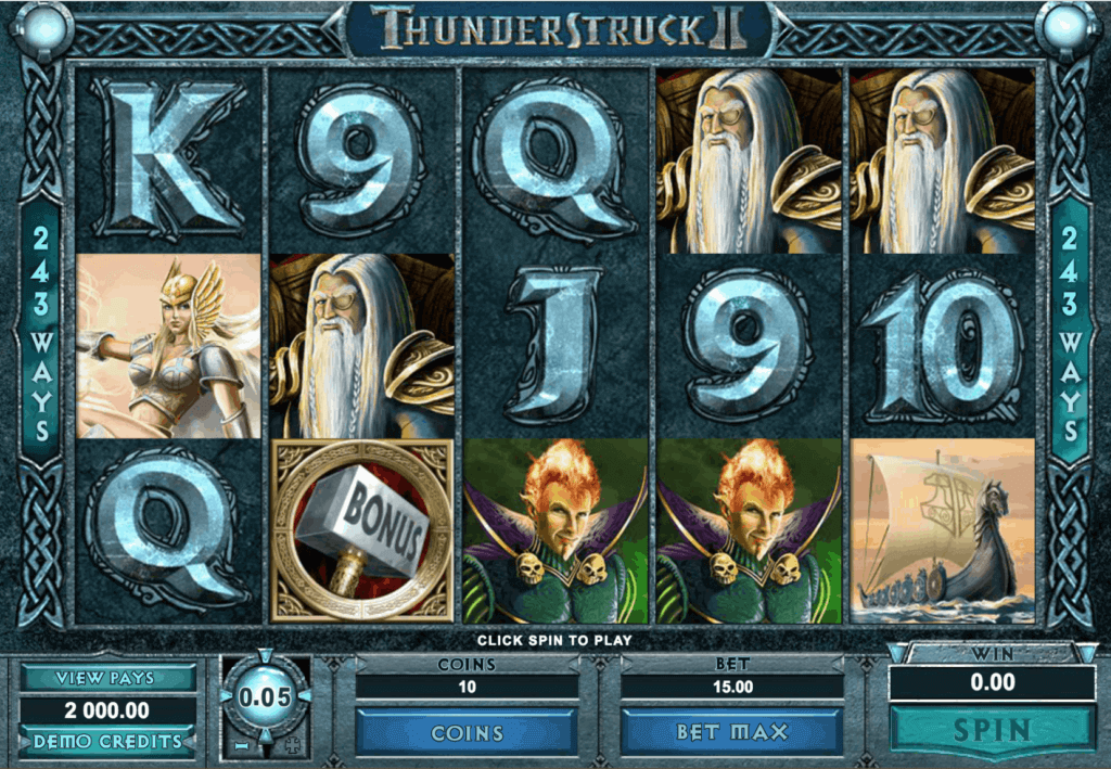 game slot thunderstruck 2