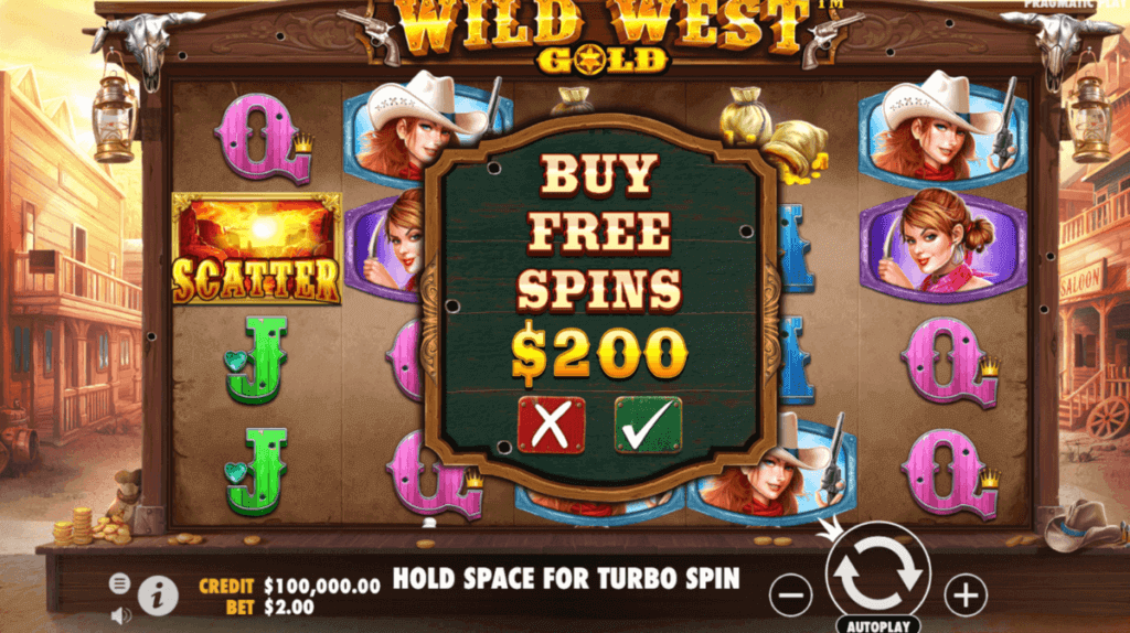 game slot willd west gold