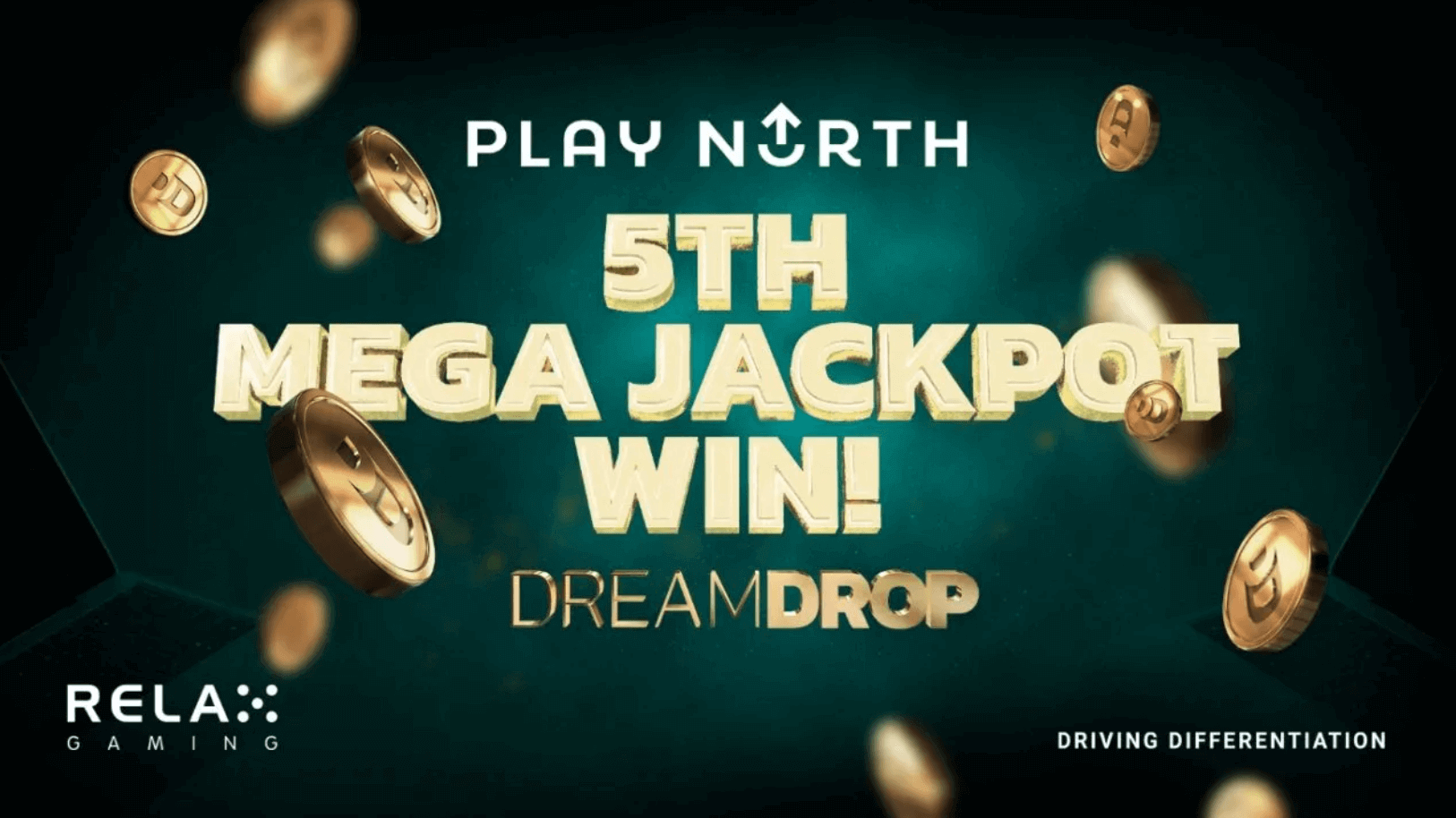 Relax Gaming trao giải Dream Drop Mega Jackpot lần năm