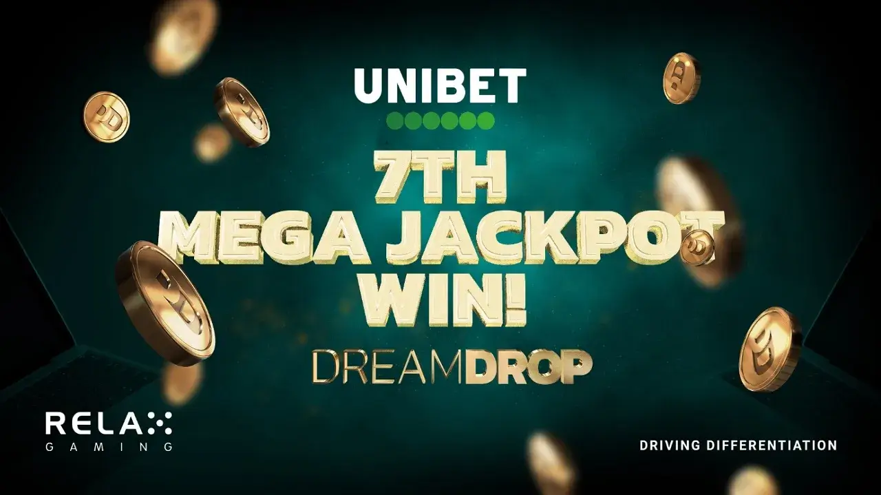 Relax Gaming Dream Drop chiến thắng Jackpots lần thứ 7