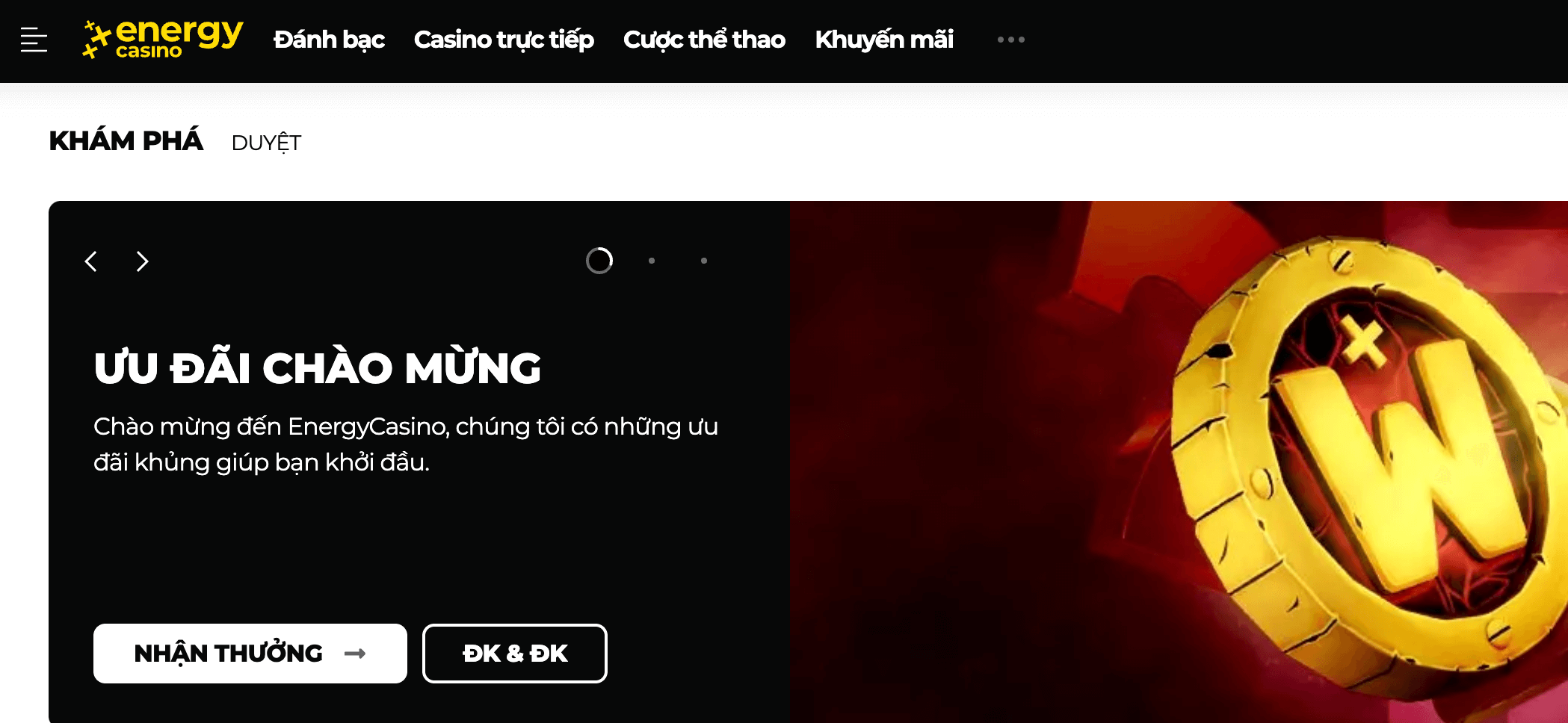 sòng bạc energy casino