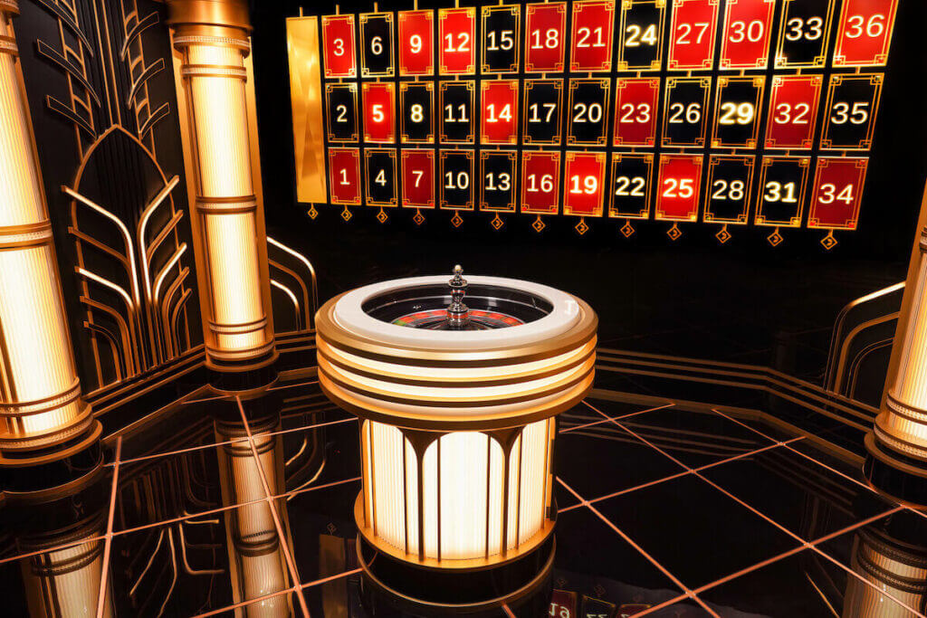sòng bạc roulette trực tiếp từ Evolution