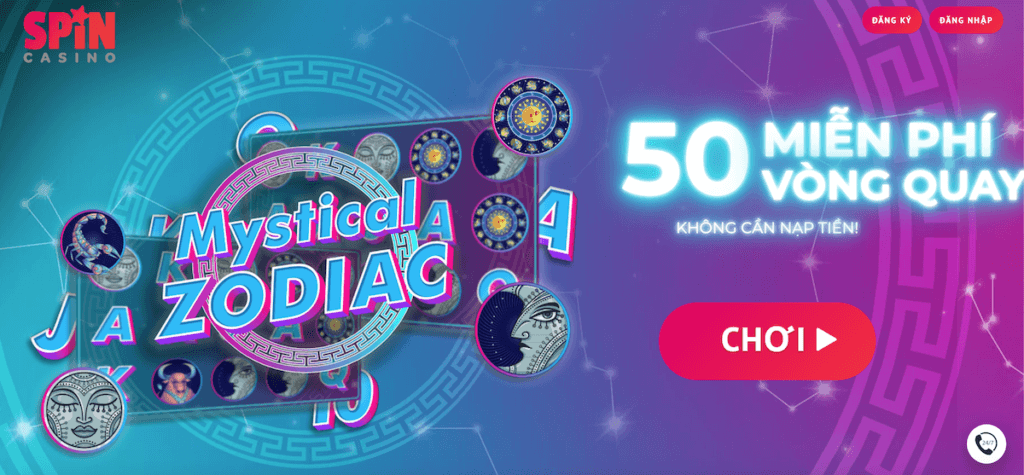 spincasino vòng quay miễn phí