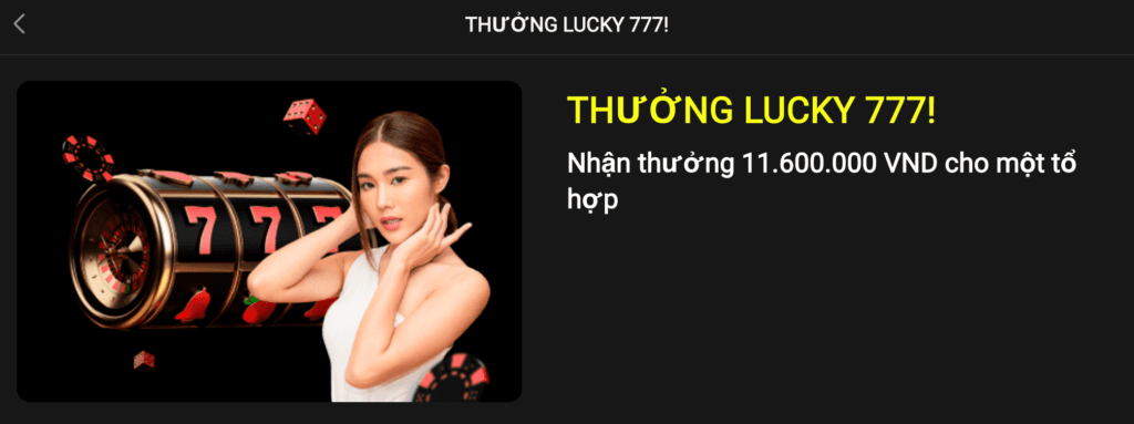 thưởng giải đấu blackjack