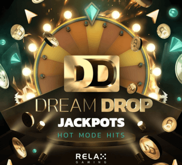 tính năng dream drop jackpot từ relax gaming