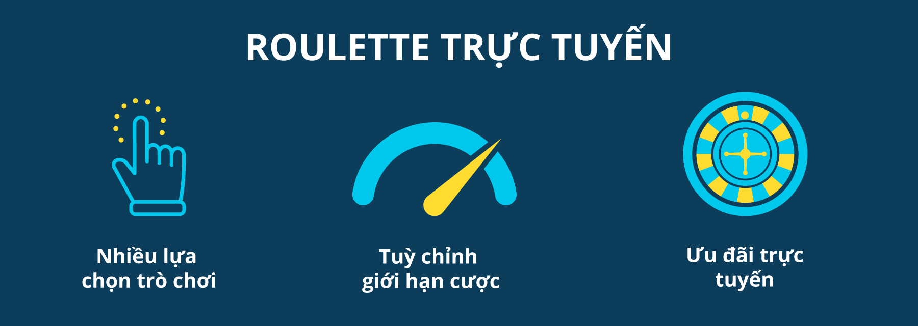 vì sao nên chơi roulette trực tuyến